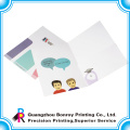 China popular colorful printing a4 size paper folder wholesale